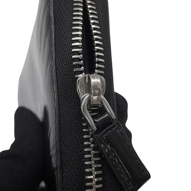 プラダ 長財布 ラウンドファスナー ブラッシュドレザー 2ML317 PRADA 財布 黒