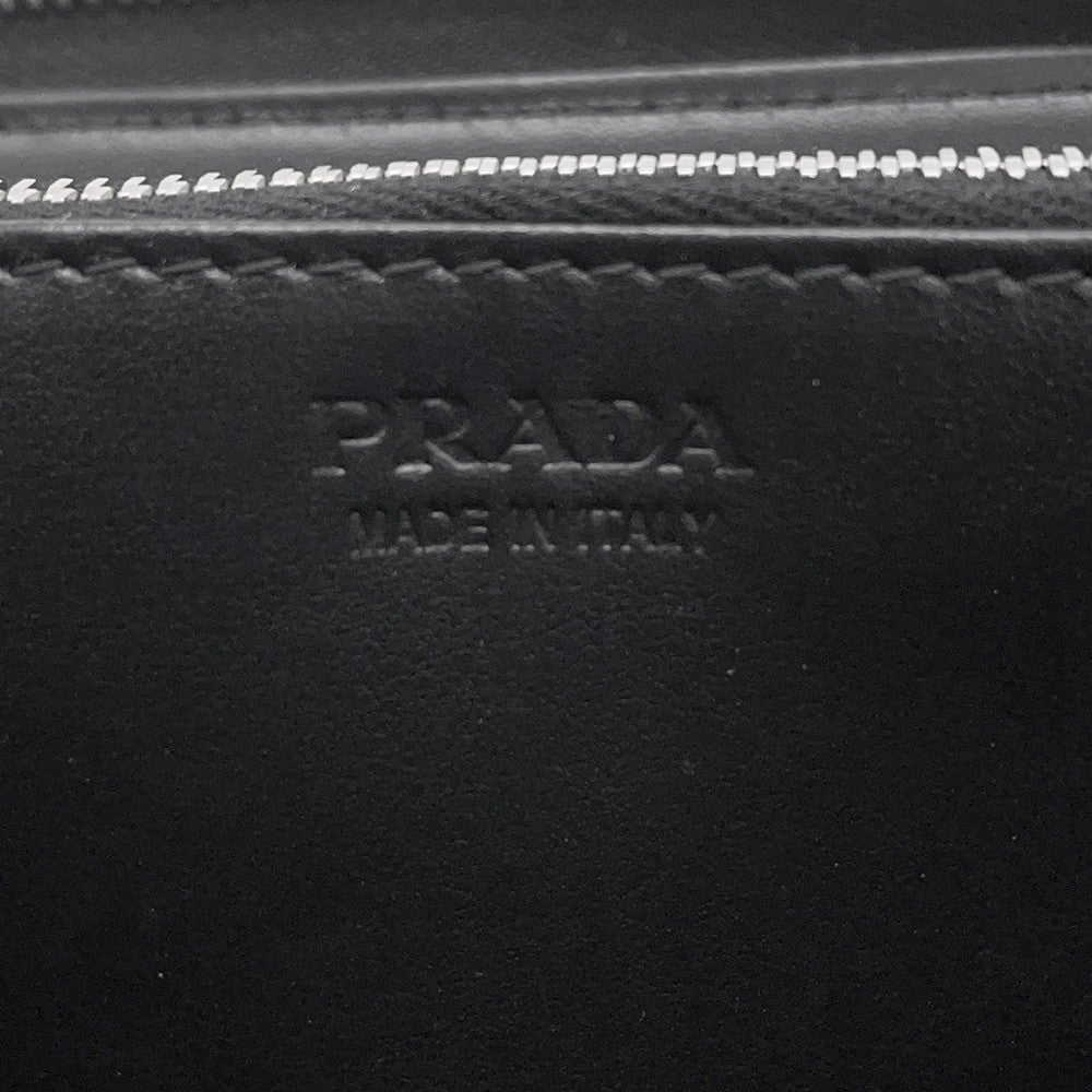 プラダ 長財布 ラウンドファスナー ブラッシュドレザー 2ML317 PRADA
