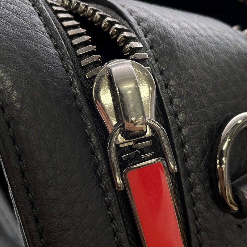クリスチャン・ルブタン ブリーフケース レザー Christian Louboutin ２wayショルダー メンズ 黒