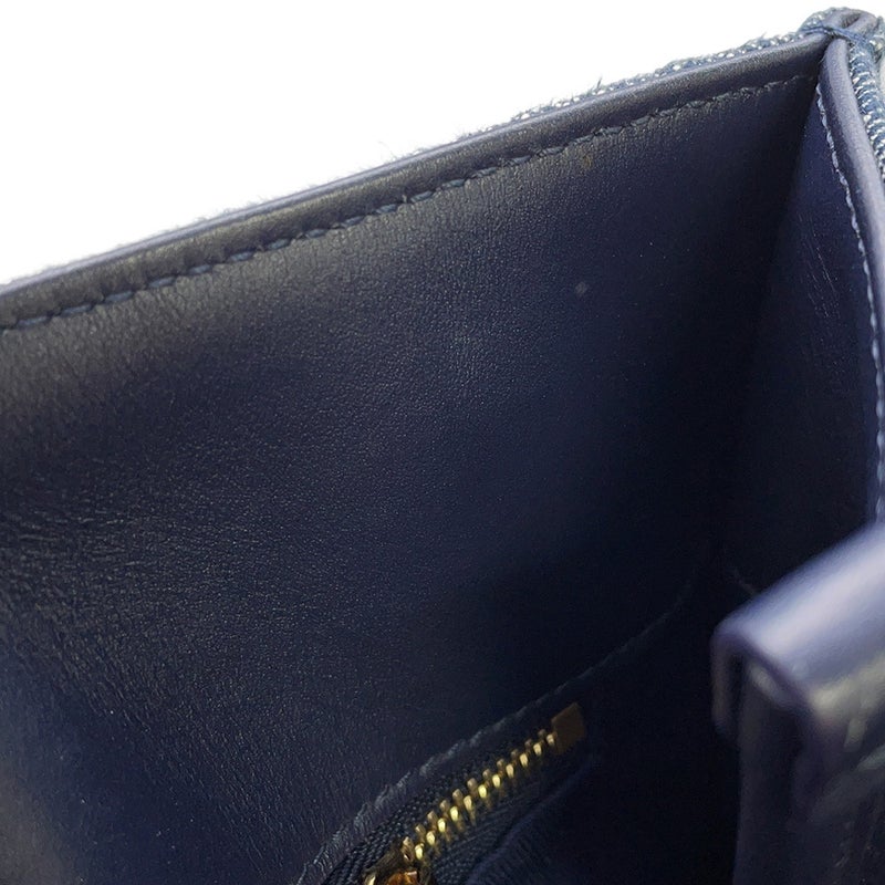 フェラガモ トートバッグ デニム ロゴ コットン Ferragamo バッグ