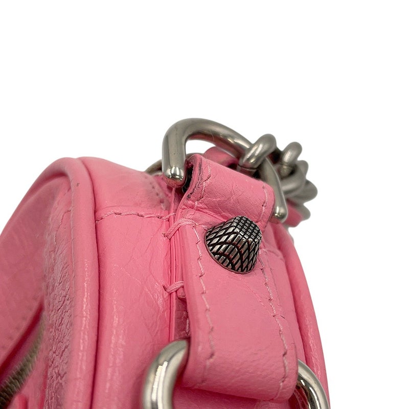 バレンシアガ チェーンショルダーバッグ ルカゴール ハート レザー 722781 BALENCIAGA