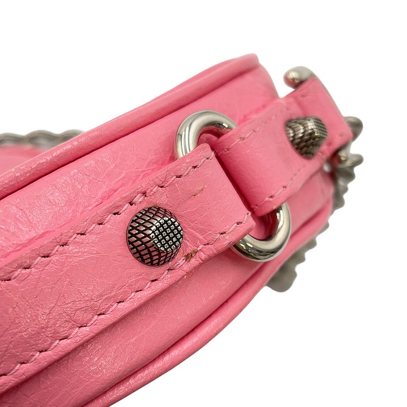 バレンシアガ チェーンショルダーバッグ ルカゴール ハート レザー 722781 BALENCIAGA