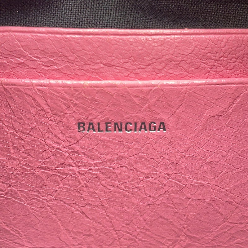 バレンシアガ チェーンショルダーバッグ ルカゴール ハート レザー 722781 BALENCIAGA