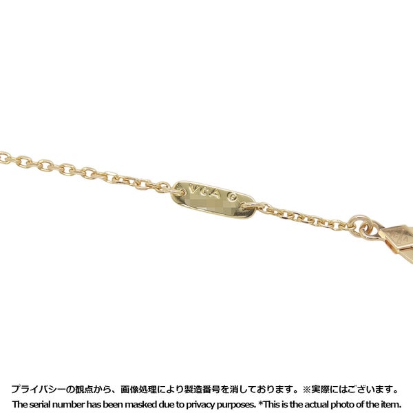ヴァンクリーフ&アーペル ネックレス フルーレット 5フラワー ダイヤモンド K18YGイエローゴールド ジュエリー