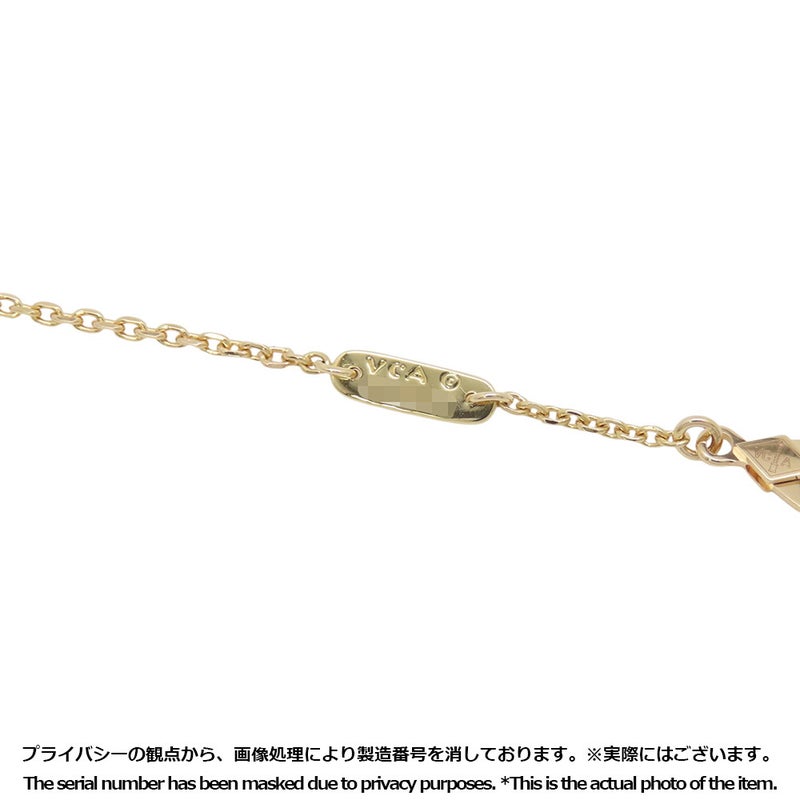ヴァンクリーフ&アーペル ネックレス フルーレット 5フラワー ダイヤモンド K18YGイエローゴールド ジュエリー