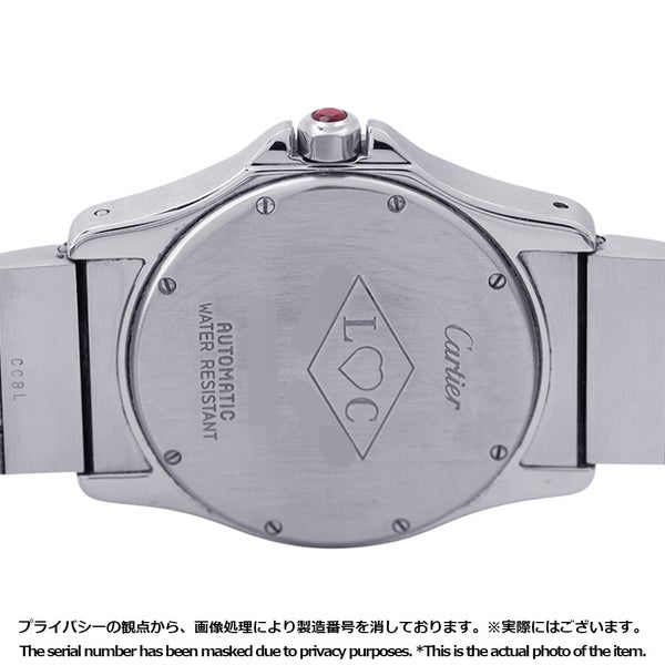 カルティエ サントス ロンド MM W20038R3 Cartier 腕時計 ウォッチ ヴィンテージ 創業150周年 1847本限定 シルバー文字盤
