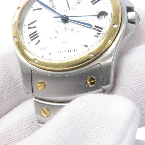カルティエ サントス ロンド MM W20038R3 Cartier 腕時計 ウォッチ ヴィンテージ 創業150周年 1847本限定 シルバー文字盤