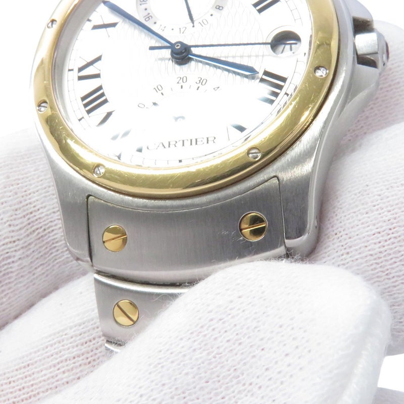 カルティエ サントス ロンド MM W20038R3 Cartier 腕時計 ウォッチ ヴィンテージ 創業150周年 1847本限定 シルバー文字盤