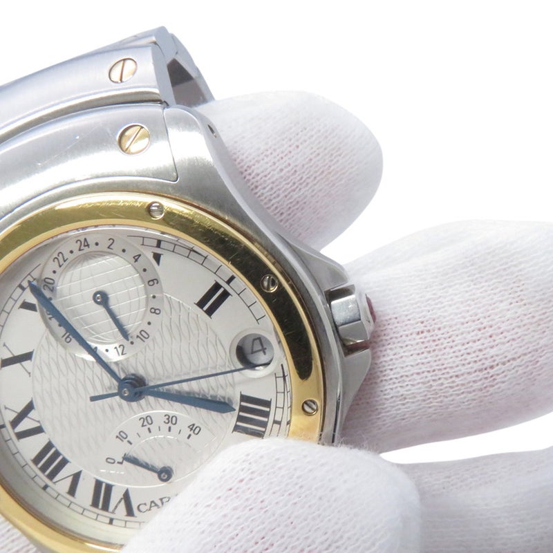 カルティエ サントス ロンド MM W20038R3 Cartier 腕時計 ウォッチ ヴィンテージ 創業150周年 1847本限定 シルバー文字盤