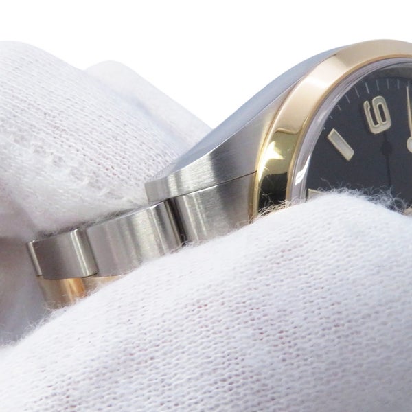 ロレックス エクスプローラー SS/K18YG ランダムシリアル ルーレット 124273 ROLEX 腕時計 黒文字盤