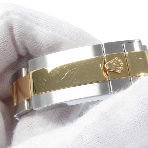 ロレックス エクスプローラー SS/K18YG ランダムシリアル ルーレット 124273 ROLEX 腕時計 黒文字盤