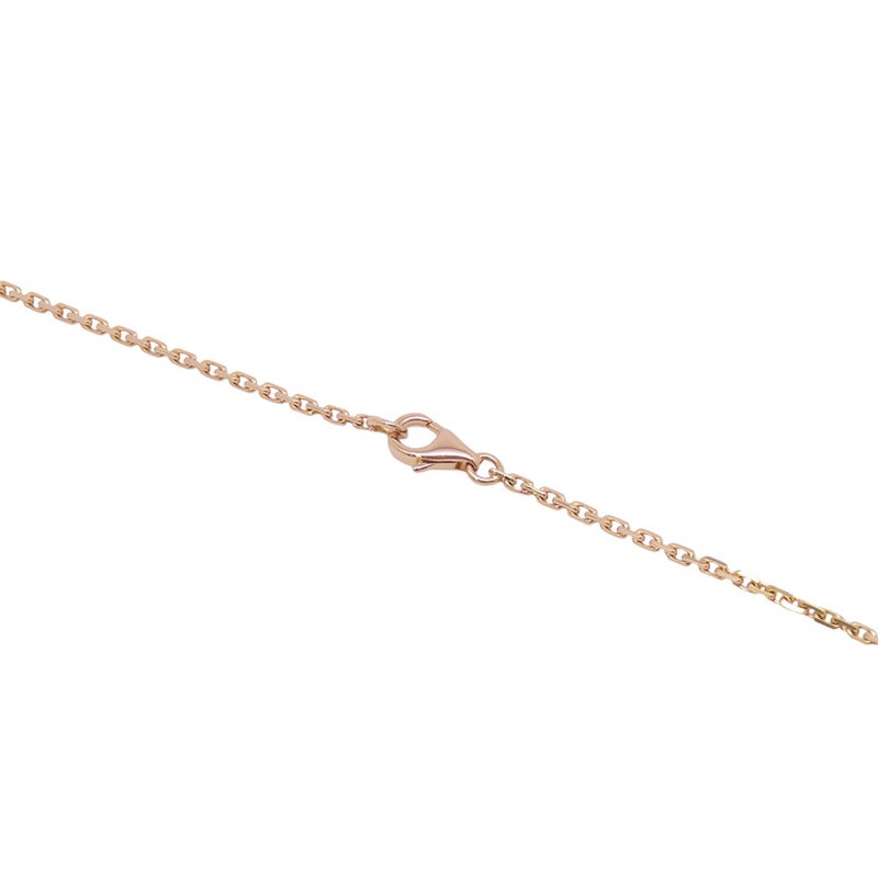 カルティエ ネックレス LOVE セミパヴェ ダイヤモンド 18P 計0.22ct K18PGピンクゴールド B7013900 ベビーラブ ペンダント