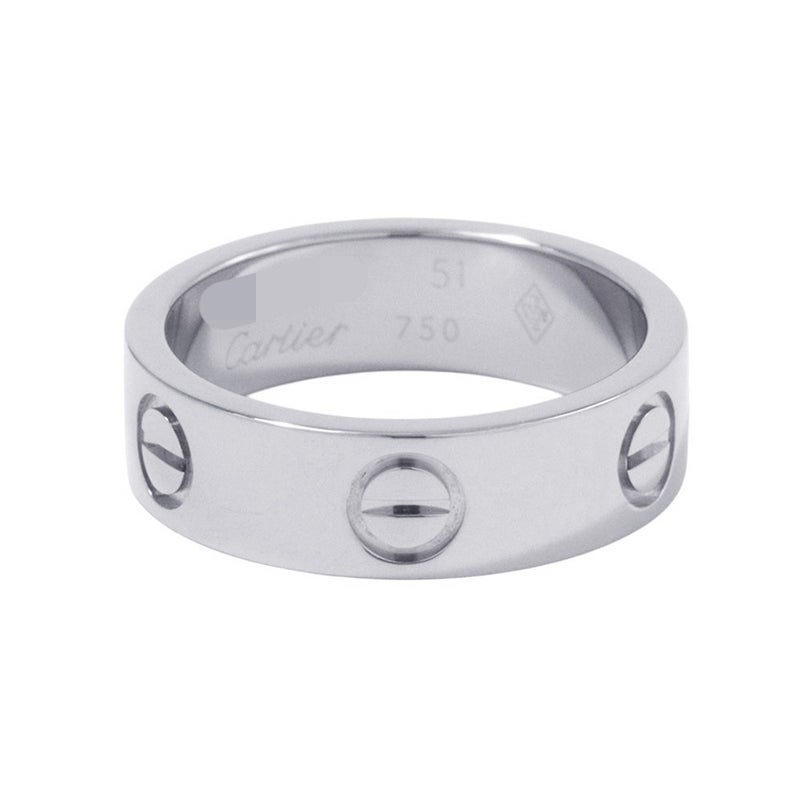 カルティエ リング LOVE リング クラシックモデル K18WGホワイトゴールド サイズ51 B4084700 Cartier 指輪 ラブリング