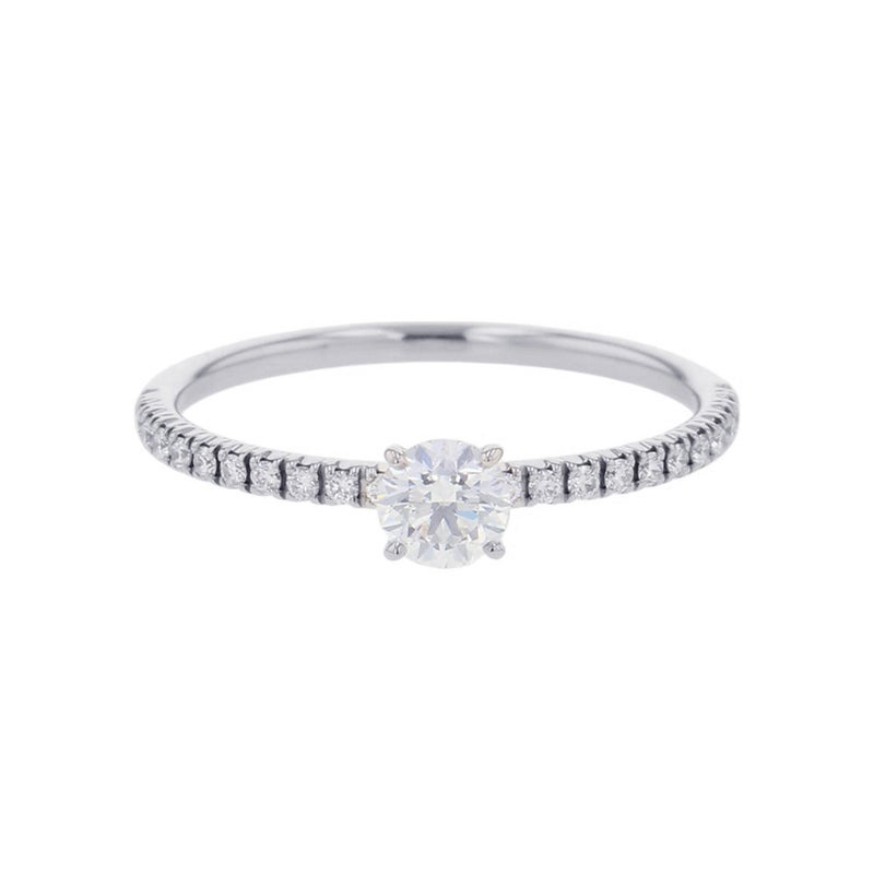 カルティエ リング エタンセル ドゥ カルティエ ソリテールリング ダイヤモンド 中石0.30ct Pt950 サイズ53 N4744300 指輪