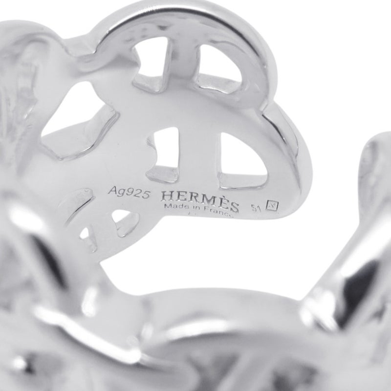 エルメス リング シェーヌダンクル アンシェネGM Enchainee SV925シルバー リングサイズ51 HERMES 指輪