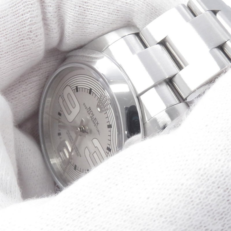 ロレックス オイスターパーペチュアル31 M番 177200 ROLEX ウォッチ 腕時計 シルバー文字盤 ビッグアラビア
