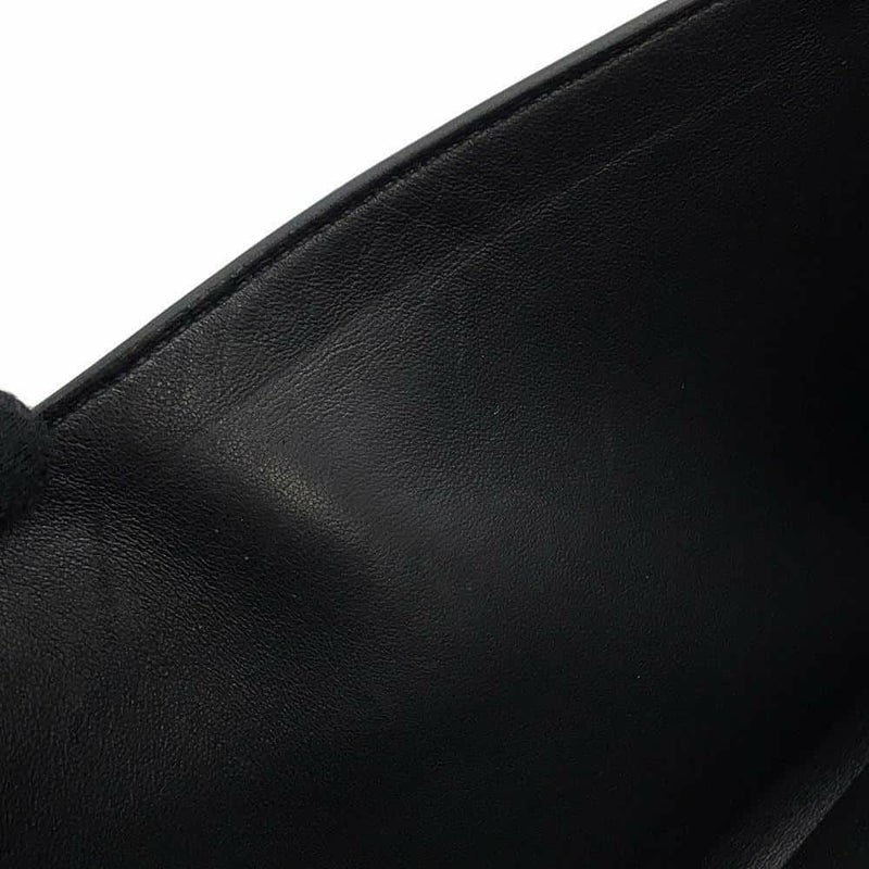 エルメス 長財布 コンスタンス トゥーゴー ロング ブラック/シルバー金具 エプソン Z刻印 黒