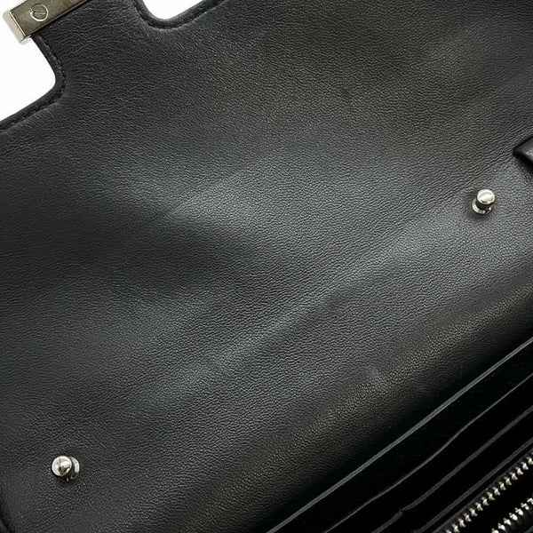 エルメス 長財布 コンスタンス トゥーゴー ロング ブラック/シルバー金具 エプソン Z刻印 黒