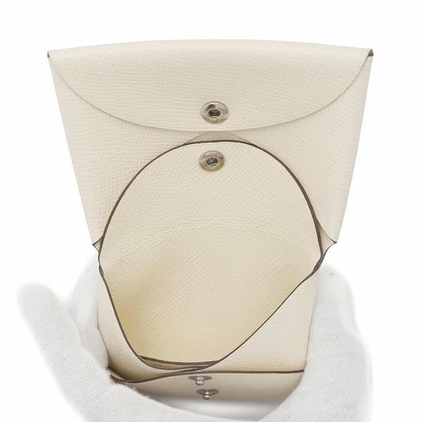エルメス コインケース カルヴィ デュオ ナタ/シルバー金具 エプソン B刻印 HERMES 財布