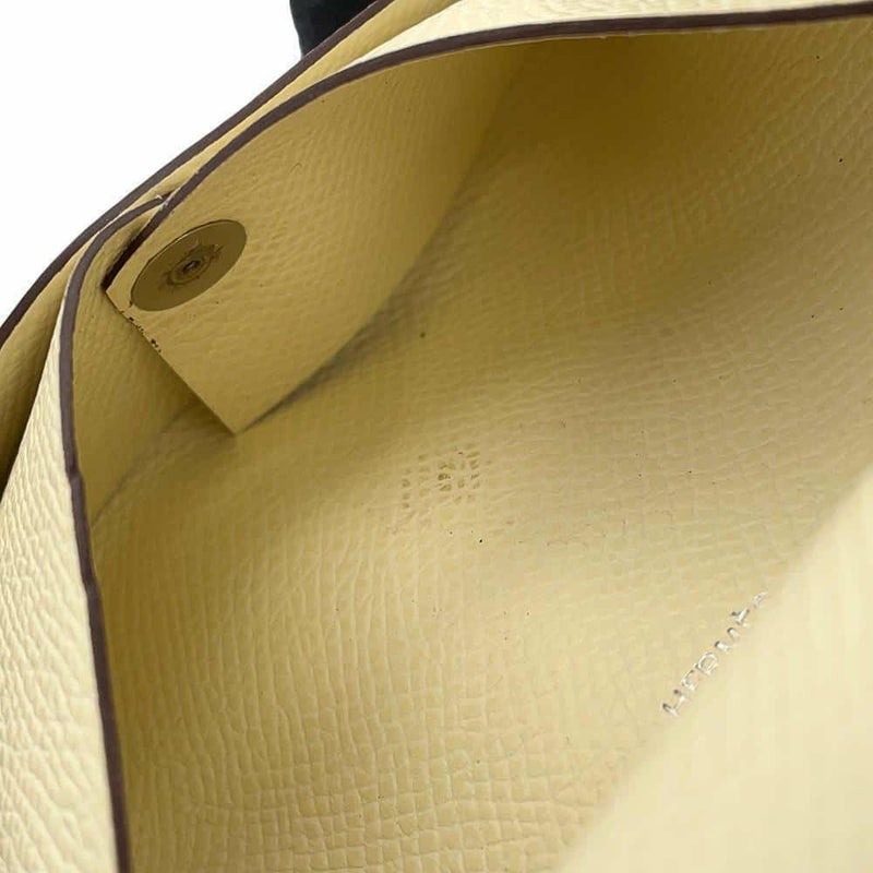 エルメス コインケース カルヴィ デュオ ナタ/シルバー金具 エプソン B刻印 HERMES 財布