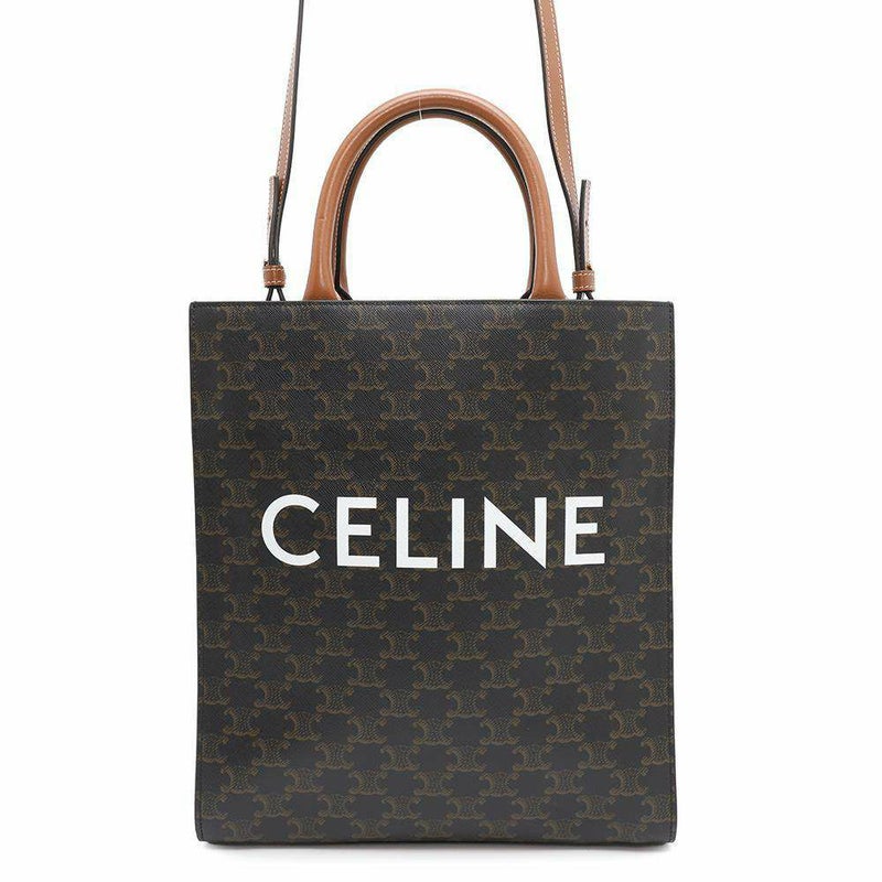 セリーヌ トートバッグ トリオンフ バーティカルカバ スモール 191542 CELINE 2way
