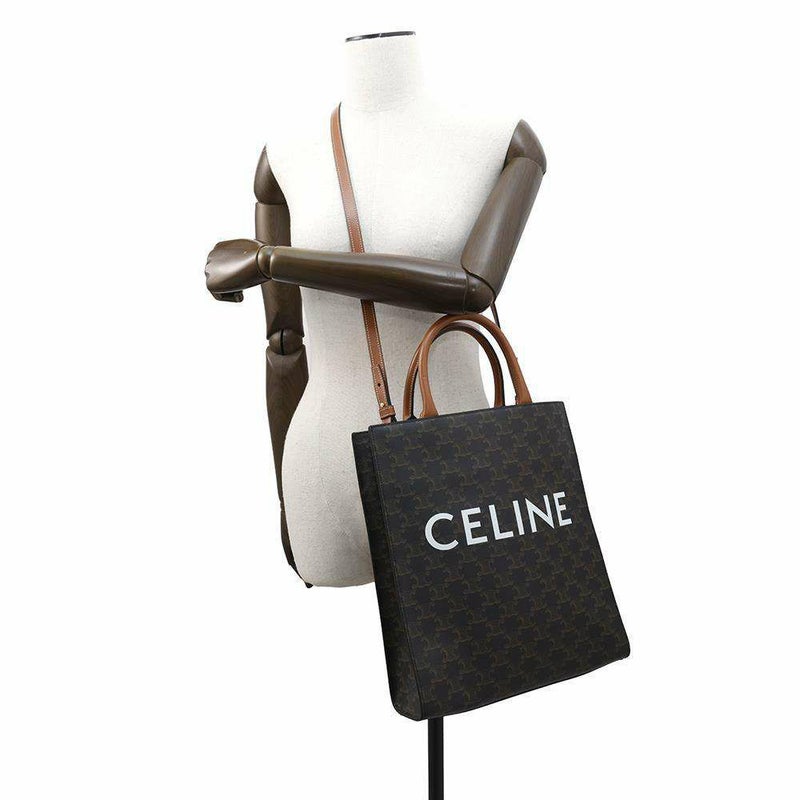 セリーヌ トートバッグ トリオンフ バーティカルカバ スモール 191542 CELINE 2way