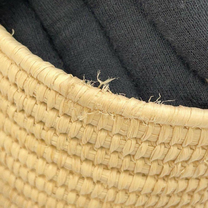 ロエベ トートバッグ スクエアバスケット スモール ラフィア カーフレザー A223099X02 LOEWE カゴバッグ