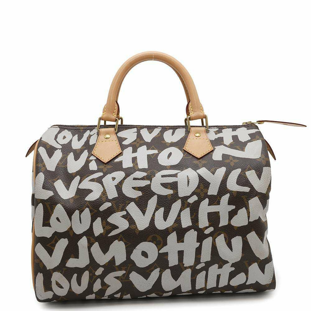 LOUIS VUITTON スピーディ30ハンドバッグ M92195 モノグラム ルイヴィトン ハンドバッグ モノグラム・グラフィティ スピーディ30