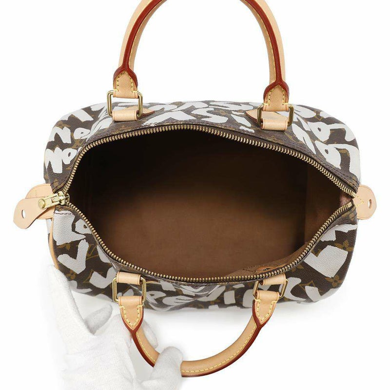 ルイヴィトン ハンドバッグ  モノグラム・グラフィティ スピーディ30 M92195 LOUIS VUITTON