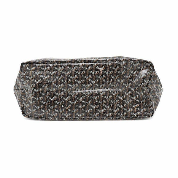 ゴヤール トートバッグ サンルイPM PVC/レザー STLOUIPMLTY01CL03P GOYARD ポーチ付き 黒
