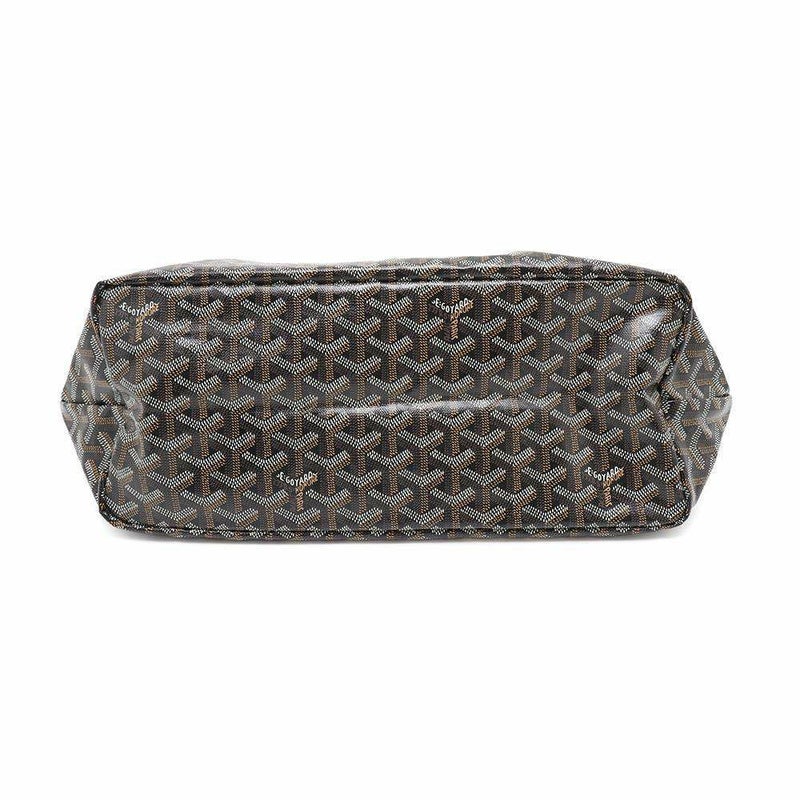 ゴヤール トートバッグ サンルイPM PVC/レザー STLOUIPMLTY01CL03P GOYARD ポーチ付き 黒