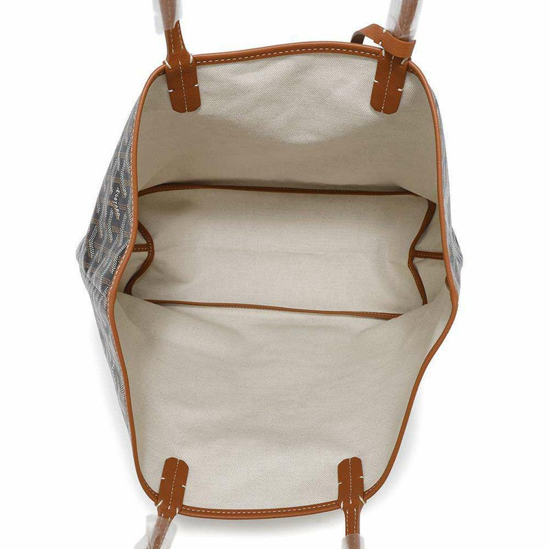 ゴヤール トートバッグ サンルイPM PVC/レザー STLOUIPMLTY01CL03P GOYARD ポーチ付き 黒