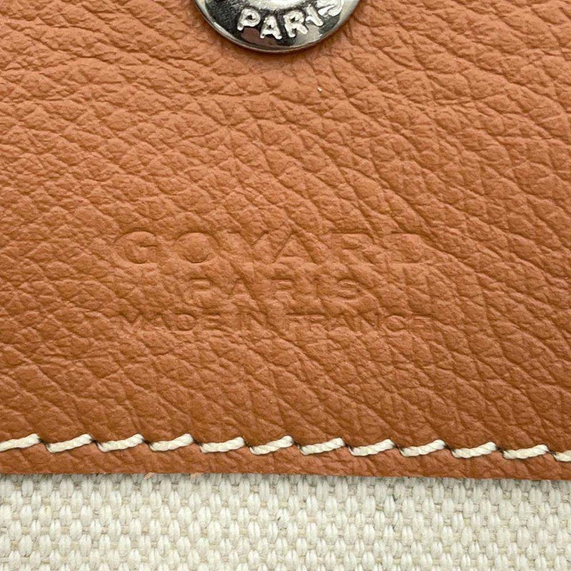 ゴヤール トートバッグ サンルイPM PVC/レザー STLOUIPMLTY01CL03P GOYARD ポーチ付き 黒