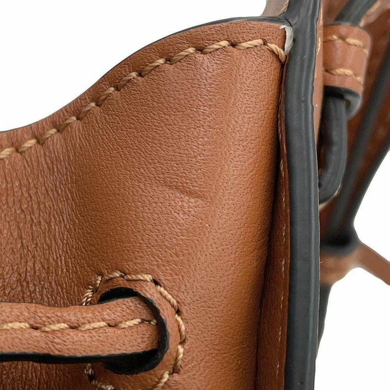 ロエベ ハンドバッグ ドローストリング ハンモック ミニ 314.30.V07 LOEWE 2way ブラウン