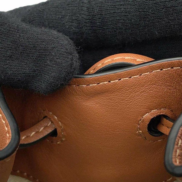 ロエベ ハンドバッグ ドローストリング ハンモック ミニ 314.30.V07 LOEWE 2way ブラウン