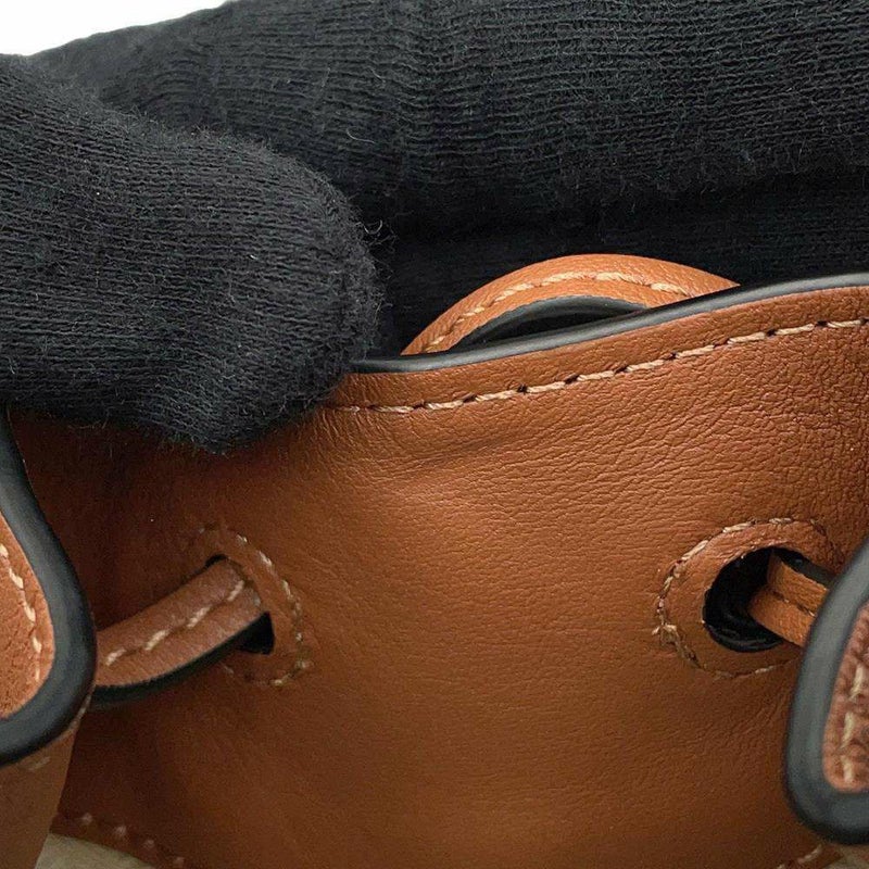 ロエベ ハンドバッグ ドローストリング ハンモック ミニ 314.30.V07 LOEWE 2way ブラウン