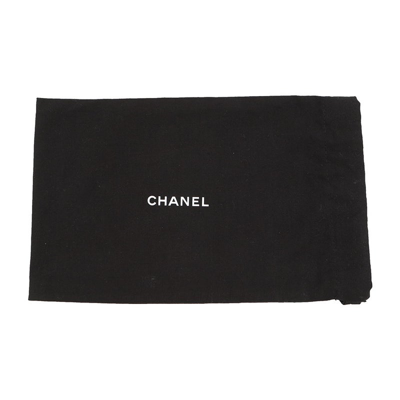 シャネル パスポートケース ココマーク マトラッセ キャビアスキン/ラインストーン CHANEL カバー 黒