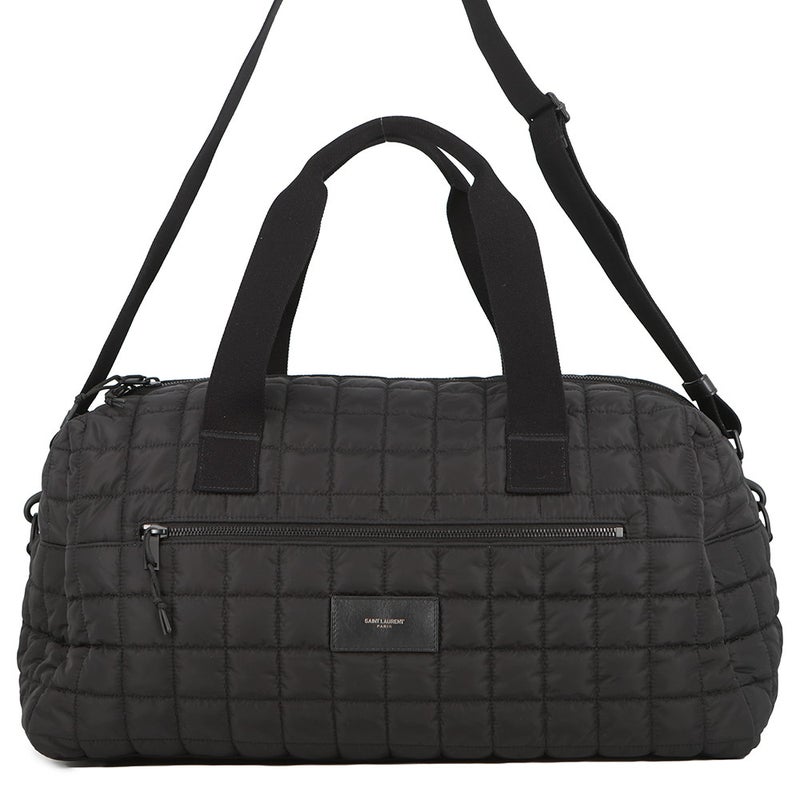 サンローランパリ ボストンバッグ ヌックス キルティング ナイロン 594400 SAINT LAURENT PARIS バッグ 黒