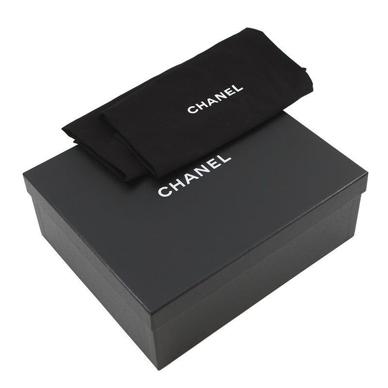 シャネル サンダル ココマーク マトラッセ レザー レディースサイズ38C G35927 CHANEL 靴 黒