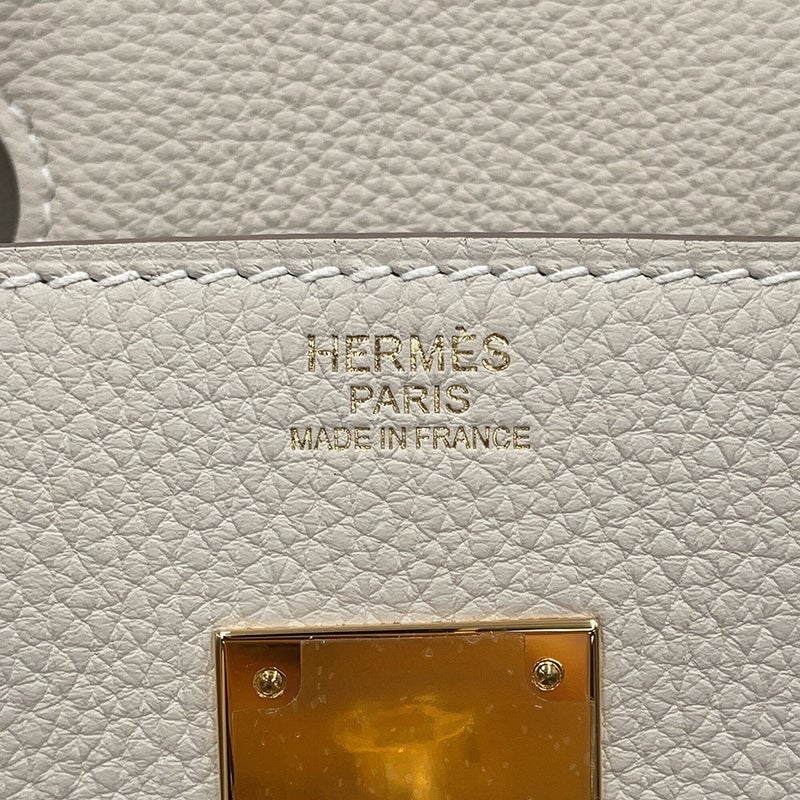エルメス バーキン30 クレ/ゴールド金具 トゴ G刻印 HERMES Birkin ハンドバッグ