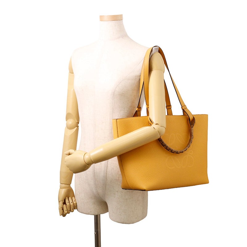 ロエベ トートバッグ アナグラム レザー A717S72X03 LOEWE 2wayショルダーバッグ