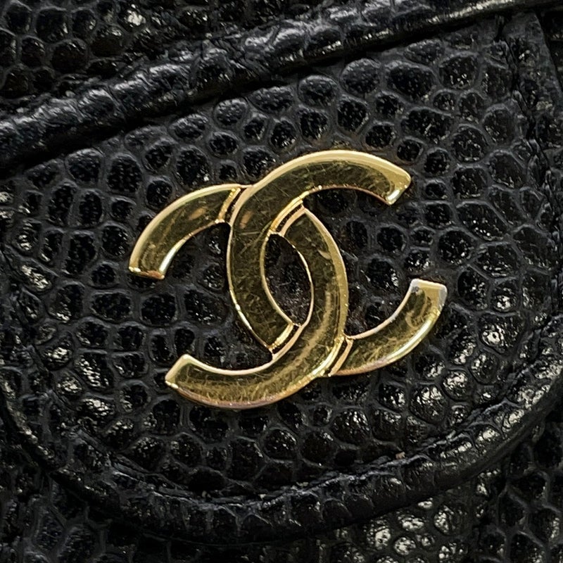 シャネル 三つ折り財布 クラシック スモール フラップ ウォレット ラムスキン AP0231 CHANEL 財布 ブラック 黒