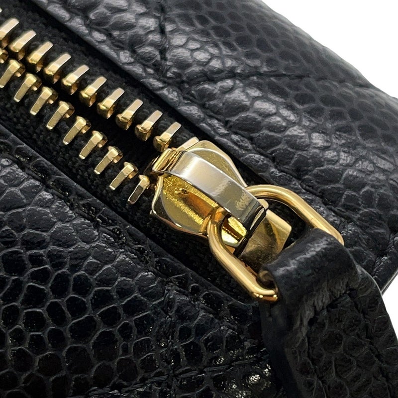 シャネル 三つ折り財布 クラシック スモール フラップ ウォレット ラムスキン AP0231 CHANEL 財布 ブラック 黒