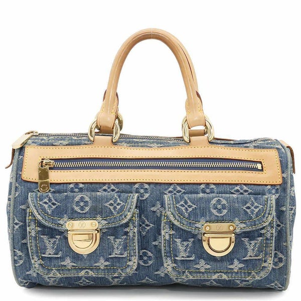 ルイヴィトン ハンドバッグ モノグラム デニム ネオ・スピーディ M95019 LOUIS VUITTON ヴィトン バッグ