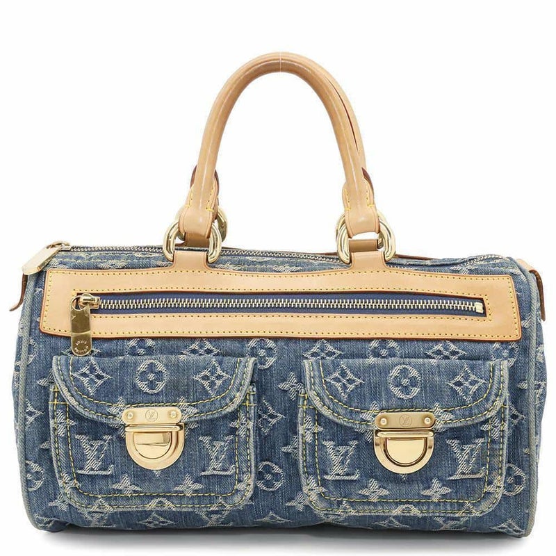 ルイヴィトン ハンドバッグ モノグラム デニム ネオ・スピーディ M95019 LOUIS VUITTON ヴィトン バッグ