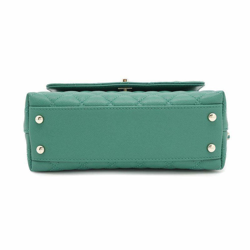 シャネル ハンドバッグ マトラッセ ココマーク ココハンドル キャビアスキン A92990 CHANEL 2way