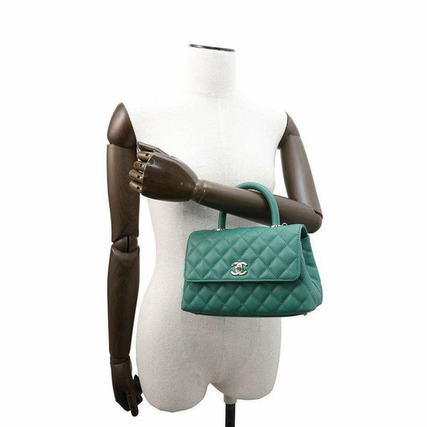 シャネル ハンドバッグ マトラッセ ココマーク ココハンドル キャビアスキン A92990 CHANEL 2way