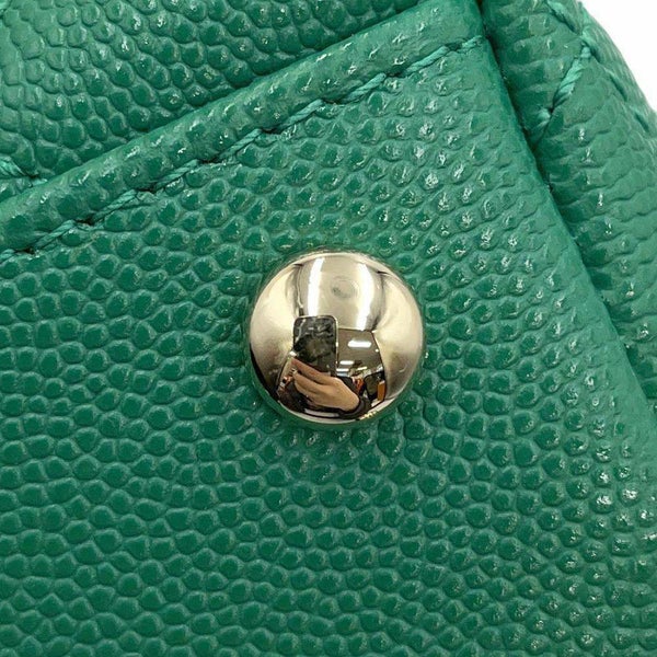 シャネル ハンドバッグ マトラッセ ココマーク ココハンドル キャビアスキン A92990 CHANEL 2way