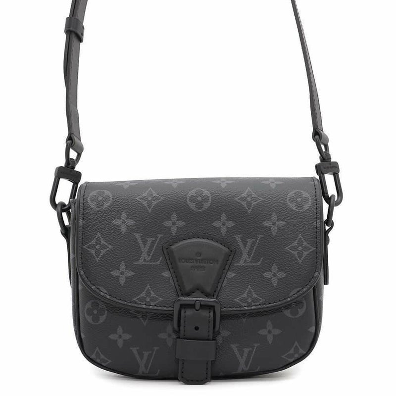 ルイヴィトン ショルダーバッグ モノグラム・エクリプス モンスリ・メッセンジャー M12519 LOUIS VUITTON ブラック 黒