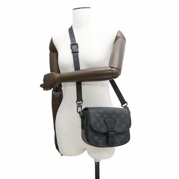 ルイヴィトン ショルダーバッグ モノグラム・エクリプス モンスリ・メッセンジャー M12519 LOUIS VUITTON ブラック 黒